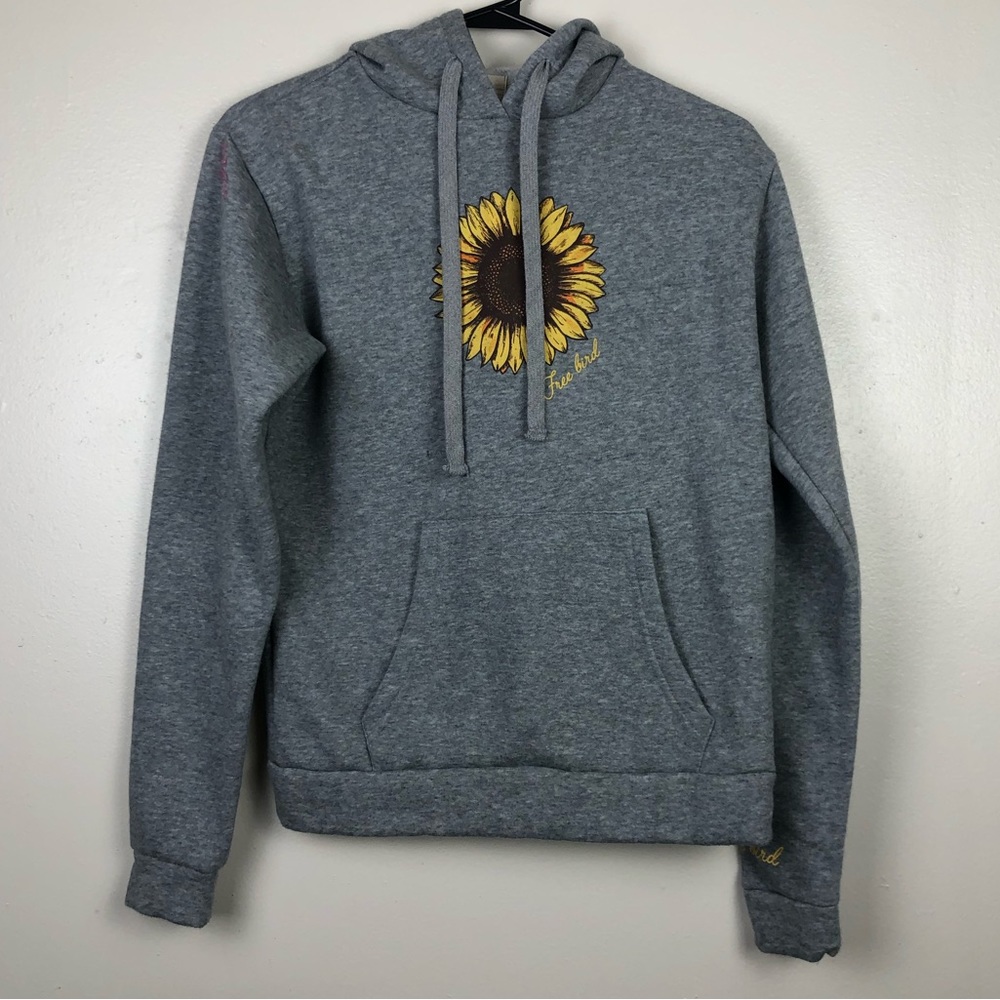 Urban Nation Free Bird Sunflower Hoodie - Picture 1 of 7